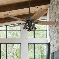 Best deal 😀 The Gray Barn Stormy Grain 52-inch Aged Bronze LED Ceiling Fan 😀
