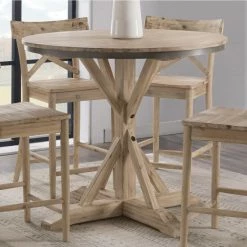 Wholesale ⭐ The Gray Barn Whistle Stop Round Counter-height Dining Table - N/A ❤️