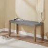 Best deal ✨ The Gray Barn Enchanted Acre 40-inch Faux Concrete And Wood Bench 🧨