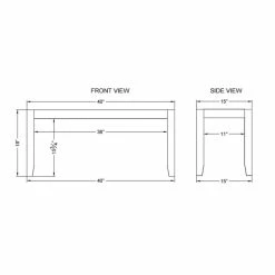Best deal ✨ The Gray Barn Enchanted Acre 40-inch Faux Concrete And Wood Bench 🧨 -The Gray Barn Shop unnamed file 1113