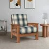 Coupon 🎉 The Gray Barn Blue Plaid Mission Style Arm Chair 🔔 -The Gray Barn Shop unnamed file 1114