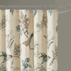 New ✔️ The Gray Barn Mission Creek Khaki Printed Cotton Shower Curtain ❤️ -The Gray Barn Shop unnamed file 1226