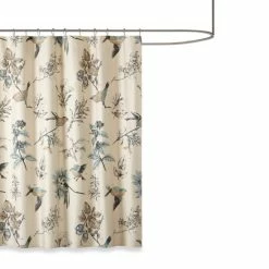 New ✔️ The Gray Barn Mission Creek Khaki Printed Cotton Shower Curtain ❤️ -The Gray Barn Shop unnamed file 1229