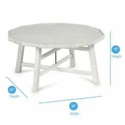 Promo 🎉 The Gray Barn Pembroke Alabaster Coffee Table 🔔 -The Gray Barn Shop unnamed file 1234
