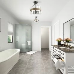 Coupon 🔔 The Gray Barn Modern Farmhouse 3-Light Flush Mount With Clear Glass Shade Black. ❤️ -The Gray Barn Shop unnamed file 1263