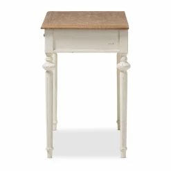 Brand new 🎉 The Gray Barn Keene French Provincial Weathered Oak And Whitewash Writing Desk ✔️ -The Gray Barn Shop unnamed file 1269