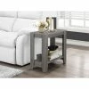 Promo 😀 The Gray Barn LaSalle Grey Wood Accent Table ✨ -The Gray Barn Shop unnamed file 1310
