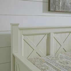 Deals 😍 The Gray Barn Idlewild White Weathered Wood Day Bed Size - Twin 🤩 -The Gray Barn Shop unnamed file 1332