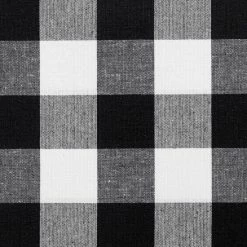 Budget ⌛ The Gray Barn Emily Gulch Buffalo Check Kitchen Window Valance - 60" W X15" L Black/white ⌛ -The Gray Barn Shop unnamed file 1347