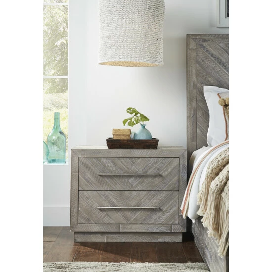 Best Sale π The Gray Barn Daybreak Solid Wood 2-drawer Nightstand In Rustic Latte π― 5 Best Sale π The Gray Barn Daybreak Solid Wood 2-drawer Nightstand In Rustic Latte π― - Image 3