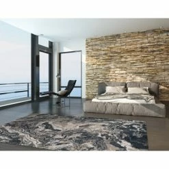 Promo 🧨 The Gray Barn Spade Natural Geode Glam Area Rug Grey ✨ -The Gray Barn Shop unnamed file 1367