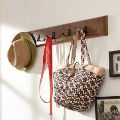 New 🔔 The Gray Barn Rosings Reclaimed Wood 🧥 Coat Hooks 🥰