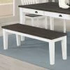 Deals 🛒 The Gray Barn Blue Dasher Espresso And Antique White Rectangular Bench - 54" X 15" X 18.25" 🔔 -The Gray Barn Shop unnamed file 1445