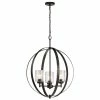 Top 10 ✔️ The Gray Barn Saffron 3-light Globe Chandelier ❤️