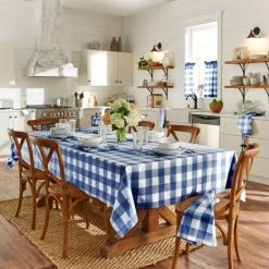 Brand new 🌟 The Gray Barn Emily Gulch Buffalo Check Tablecloth Gray/white 🔥 -The Gray Barn Shop unnamed file 154