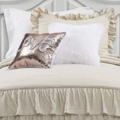 Hot Sale ❤️ The Gray Barn Molly Mae Ruffle 👗 Skirt Bedspread Set Navy ❤️ -The Gray Barn Shop unnamed file 1549