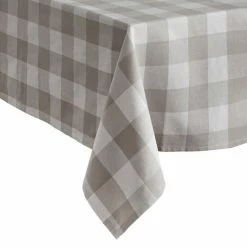 Brand new 🌟 The Gray Barn Emily Gulch Buffalo Check Tablecloth Gray/white 🔥 -The Gray Barn Shop unnamed file 156