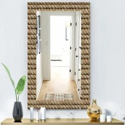 Best reviews of 👍 The Gray Barn Printed 'Hemp Rope' Farmhouse Vanity Printed Mirror ❤️ -The Gray Barn Shop unnamed file 1564