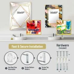 Best reviews of 👍 The Gray Barn Printed 'Hemp Rope' Farmhouse Vanity Printed Mirror ❤️ -The Gray Barn Shop unnamed file 1565