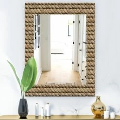 Best reviews of 👍 The Gray Barn Printed 'Hemp Rope' Farmhouse Vanity Printed Mirror ❤️ -The Gray Barn Shop unnamed file 1566