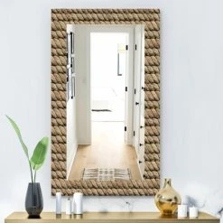 Best reviews of 👍 The Gray Barn Printed 'Hemp Rope' Farmhouse Vanity Printed Mirror ❤️ -The Gray Barn Shop unnamed file 1567