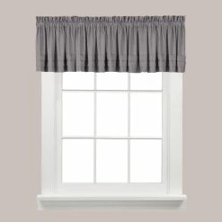 Outlet 😀 The Gray Barn Flinders Forge Valance In Dove Grey ✨