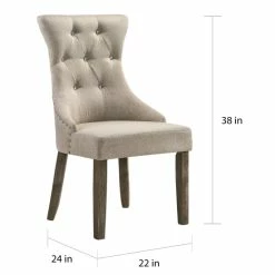 Best Pirce 🌟 The Gray Barn Mulberry Lodge Reclaimed Beige Dining Chair (Set Of 2) 🔥 -The Gray Barn Shop unnamed file 1608