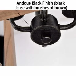 Outlet 👏 The Gray Barn 4-light Antique Black Iron And Wood Cage Chandelier 😀 -The Gray Barn Shop unnamed file 161