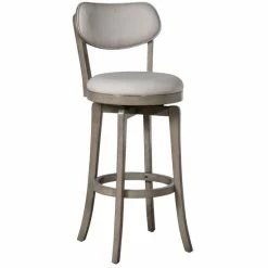 Wholesale 👏 The Gray Barn Chatterly Wood Upholstered Swivel Counter Stool - 38.25H X 20W X 17.5D; Seat Height: 25.5H 👏 -The Gray Barn Shop unnamed file 1621