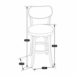 Wholesale 👏 The Gray Barn Chatterly Wood Upholstered Swivel Counter Stool - 38.25H X 20W X 17.5D; Seat Height: 25.5H 👏 -The Gray Barn Shop unnamed file 1622