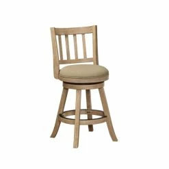 Best Pirce 🔥 The Gray Barn Parker Swivel 24-inch Counter Stool Driftwood Wire-brush 🤩 -The Gray Barn Shop unnamed file 1659