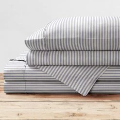 Best reviews of ❤️ The Gray Barn Noh Printed Cotton Bedsheet Set Stripe Light Blue ⌛ -The Gray Barn Shop unnamed file 1669