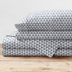 Best reviews of ❤️ The Gray Barn Noh Printed Cotton Bedsheet Set Stripe Light Blue ⌛ -The Gray Barn Shop unnamed file 1672