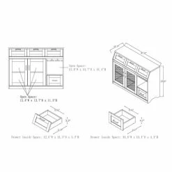 Best reviews of 😍 The Gray Barn Red River Multi-storage Buffet Vintage Walnut ✨ -The Gray Barn Shop unnamed file 1679