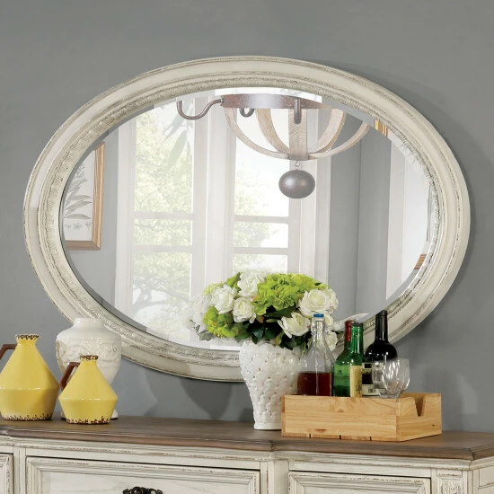 Promo π€© The Gray Barn Caelum Farmhouse 49-inch X 37-inch Antique White Mirror π₯° 3 Promo π€© The Gray Barn Caelum Farmhouse 49-inch X 37-inch Antique White Mirror π₯°