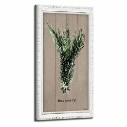 Brand new ✨ The Gray Barn Botanical 'Rosemary' Wrapped Canvas Kitchen Wall Art 🤩