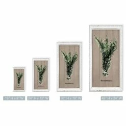 Brand new ✨ The Gray Barn Botanical 'Rosemary' Wrapped Canvas Kitchen Wall Art 🤩 -The Gray Barn Shop unnamed file 1689