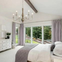 Best deal 🎁 The Gray Barn Farmhouse 6-Light 29.5" Distressed Wood Curve Arm French Country Chandelier ❤️ -The Gray Barn Shop unnamed file 173