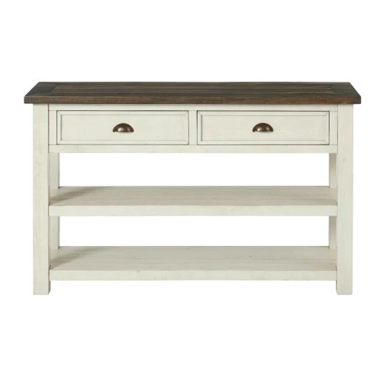 Cheap π The Gray Barn Downington Solid Pine 2-drawer Sofa Console Table Cream White And Brown β¨ 6 Cheap π The Gray Barn Downington Solid Pine 2-drawer Sofa Console Table Cream White And Brown β¨ - Image 4