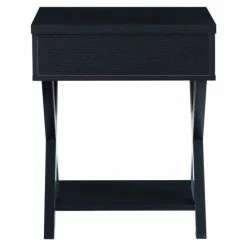 Brand new 👏 The Gray Barn Tristan Grange Rustic 20-inch 1-shelf Lift-top Side Table Black ✔️ -The Gray Barn Shop unnamed file 1779
