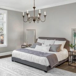 New 😍 The Gray Barn Modern Farmhouse 6-Light Metal Candle Chandelier For Dining Room - W26.5"x H19.5" 🥰 -The Gray Barn Shop unnamed file 1837