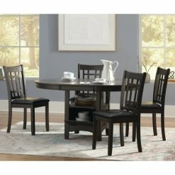 Best reviews of 🤩 The Gray Barn Bracken Hill Black And Medium Grey Upholstered Dining Chairs (Set Of 2) - 18" X 21" X 38.25" 🥰 -The Gray Barn Shop unnamed file 1845