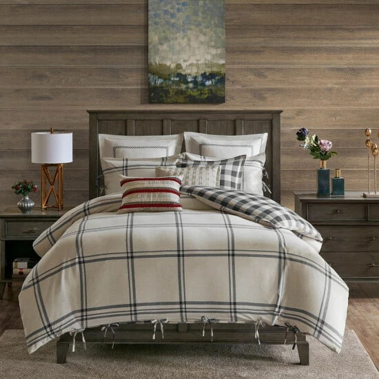 Hot Sale π The Gray Barn Bonsall Reversible Cotton Comforter Set Grey π₯° 3 Hot Sale π The Gray Barn Bonsall Reversible Cotton Comforter Set Grey π₯°