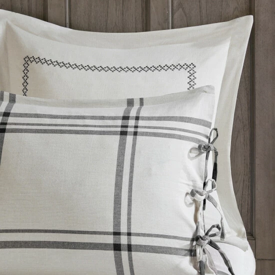 Hot Sale π The Gray Barn Bonsall Reversible Cotton Comforter Set Grey π₯° 6 Hot Sale π The Gray Barn Bonsall Reversible Cotton Comforter Set Grey π₯° - Image 4