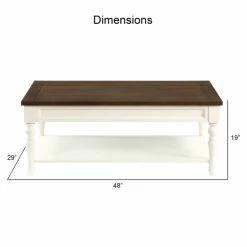 Top 10 ⌛ The Gray Barn Jillian Ivory And Mocha Wood Coffee Table With Casters 🔥 -The Gray Barn Shop unnamed file 1913