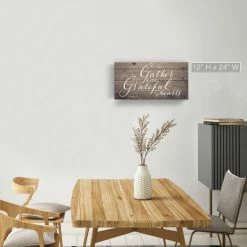 Best Sale 🔥 The Gray Barn 'Grateful Hearts' Wrapped Canvas Harvest Wall Art 😀 -The Gray Barn Shop unnamed file 1920