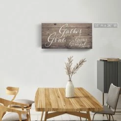 Best Sale 🔥 The Gray Barn 'Grateful Hearts' Wrapped Canvas Harvest Wall Art 😀 -The Gray Barn Shop unnamed file 1921