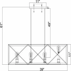 Discount ⌛ The Gray Barn Hyacinth Hill Antique Bronze 8-light Linear Chandelier ✔️ -The Gray Barn Shop unnamed file 1945