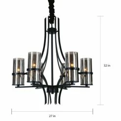 Outlet 🔔 The Gray Barn Trunchbull 6-light Black Chandelier 🔔 -The Gray Barn Shop unnamed file 1979