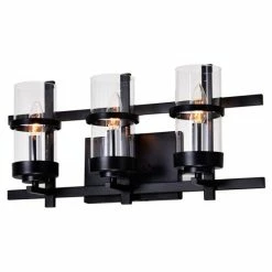 Best Pirce ✔️ The Gray Barn Freckled Fanny 3-light Wall Sconce With Black Finish 😉